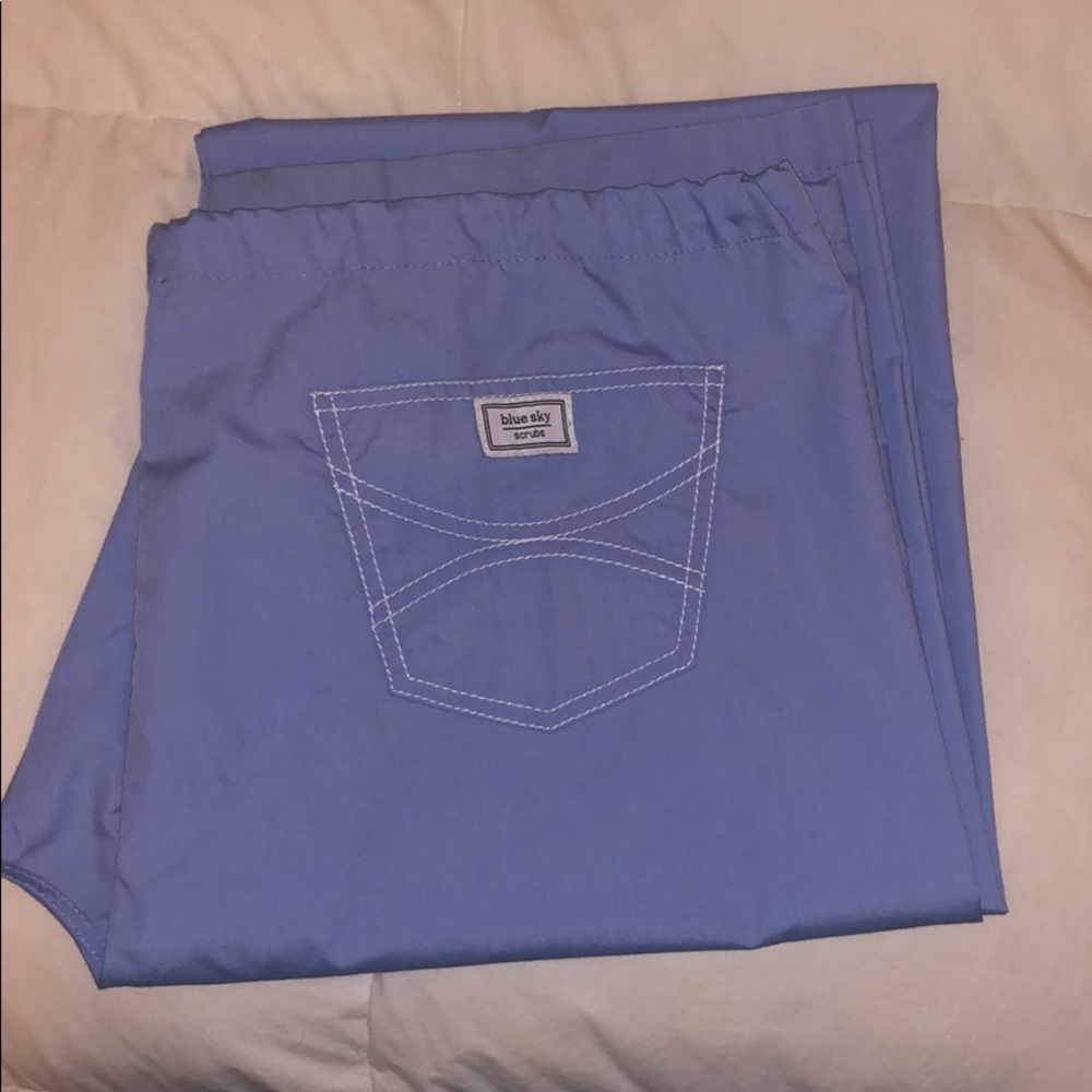 Blue Sky Scrub Set